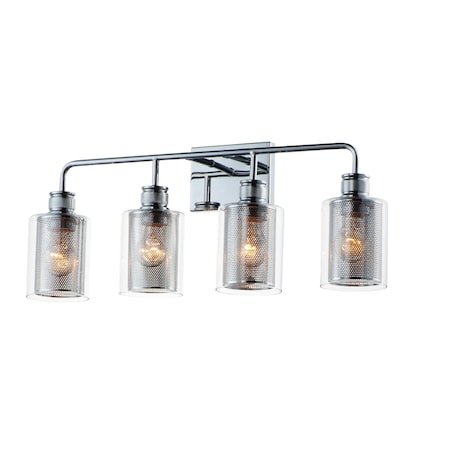 Maxim Lighting Filigree 4-Light Bath Vanity 11534CLPC